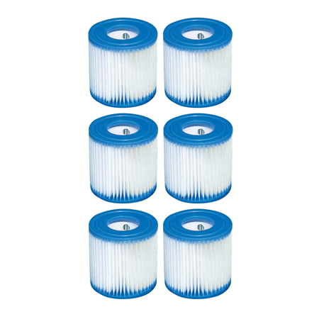 Intex Swimming Pool Easy Set Filter Cartridge Replacement Type H (6-Pack) (Best Replacement Pool Filter Cartridges)