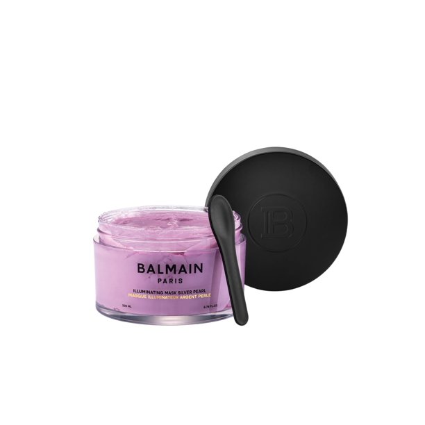 Máscara capilar BALMAIN HAIR Silver Pearl iluminadora 200 ml