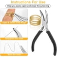 thumbnail image 4 of 1200PCS Jump Rings for Jewelry Making Kit, Gold, Jewelry Making Supplies and Necklace Repair, Modern Style, Small Size, Not Foldable, 4 of 7