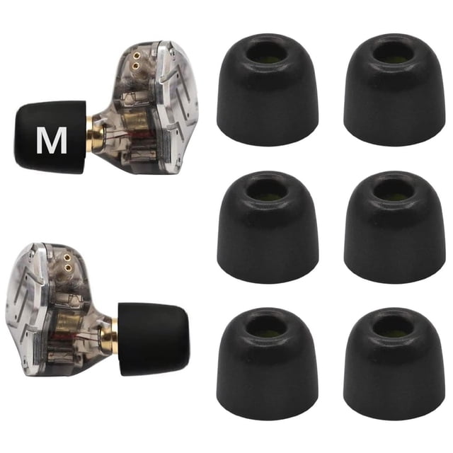 Puntas de espuma con memoria JNSA para KZ ZS10 Pro con cancelación de ruido