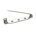 thumbnail image 7 of Bar Pins Brooch Clasp Pin Backs Safety Pin 100 Pieces Silver for Name Tags, Badges 1.5 Inch (38mm), 7 of 7