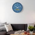 thumbnail image 3 of TIMESS Reloj de Pared Silencioso de 10 Pulgadas con Pantalla de Fecha, Números Grandes de Fácil Lectura, Funciona con Batería, Reloj Moderno para el Hogar (Azul), 3 of 9