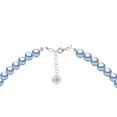 thumbnail image 4 of Collar Perlas de Cristal Austriacas Zvezda Plata 0.925 Mujer azul Unitalla, 4 of 4