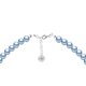 thumbnail image 4 of Collar Perlas de Cristal Austriacas Zvezda Plata 0.925 Mujer azul Unitalla, 4 of 4