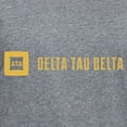 thumbnail image 3 of CafePress - Delta Tau Delta Gold Signature T Shirt - Women's V-Neck Dark T-Shirt, 3 of 4