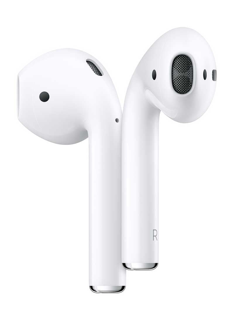 Pre-Owned Restored Apple AirPods 2nd Gen with Charging Case - White Good