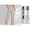 Beige, variant on Uniform Pants for Girls Wide Leg Dress Pants Pockets Stretchy Solid Color High Elastic Waist Pull on School Uniform