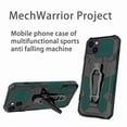 thumbnail image 6 of Dteck Case for Apple iPhone 14 Pro Max Dual-Layer TPU+PC Shockproof Heavy Armor with Belt Clip Anti-Drop Shock Absorption Cover with Metal Back Clip, Darkgreen, 6 of 8