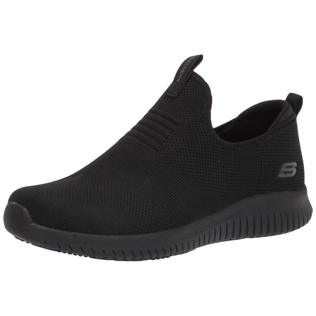 Zapatos Skechers Deportivos para Mujer Slip On Negro con Espuma de Memoria