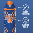 thumbnail image 2 of Hydrapeak x NBA Officially Licensed New York Knicks Oasis 20 oz Insulated Kids Water Bottle, Stainless Steel Water Bottle Kids with Chug Lid, Push Button, 2 of 6