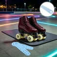 thumbnail image 1 of ADDHAT 2Ud Protector Puntera Roller Skate Azul Cuero PU Resistente Y Elástico Para De Patinaje, 1 of 8