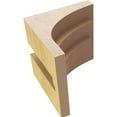thumbnail image 6 of 5"W x 5"D x 5"H Wide Rockford Rough Cedar Woodgrain TimberThane Corbel, Primed Tan, 6 of 6