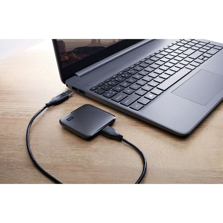 WD 1TB Elements SE SSD, Portable External Solid State Drive