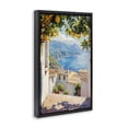 thumbnail image 2 of Stupell Industries French Country Amalfi Coast Lemon Overhang Black Floating Frame Canvas Art, 17 x 25, by LSR Design Studio, 2 of 8