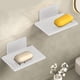 thumbnail image 1 of Xihbxyly Los Artículos Más Vendidos Caja de Jabón Perforada para Pared para El Baño, de Alta Gama, con Drenaje, para Almacenamiento de Jabón, Caja de Almacenamiento de Acero Inoxidable, 2 Juegos, 1 of 7