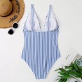 thumbnail image 4 of Xmarks Mommy and Me Swimsuit Ruffle Family Matching Swimwear Two Pieces/Three Pieces Bikini Bathing Suit Summer Beachwear, 4 of 8