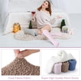 thumbnail image 5 of Fuzzy Socks for Women 4 Pairs Knee Fuzzy Socks Soft Warm High Socks Plush Winter Long Socks, 5 of 7