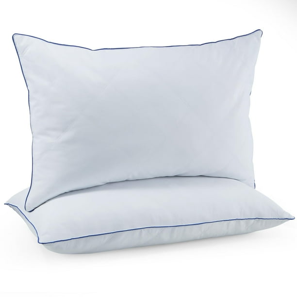 Juego de 2 Almohadas Puredown King Size con Plumón de Ganso