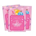 thumbnail image 1 of Darling Souvenir Pink Birthday Invitation Card 28 Pcs Fill or Write In Blank Invites Printable Party Supplies 5 x 7 Inches, 1 of 5