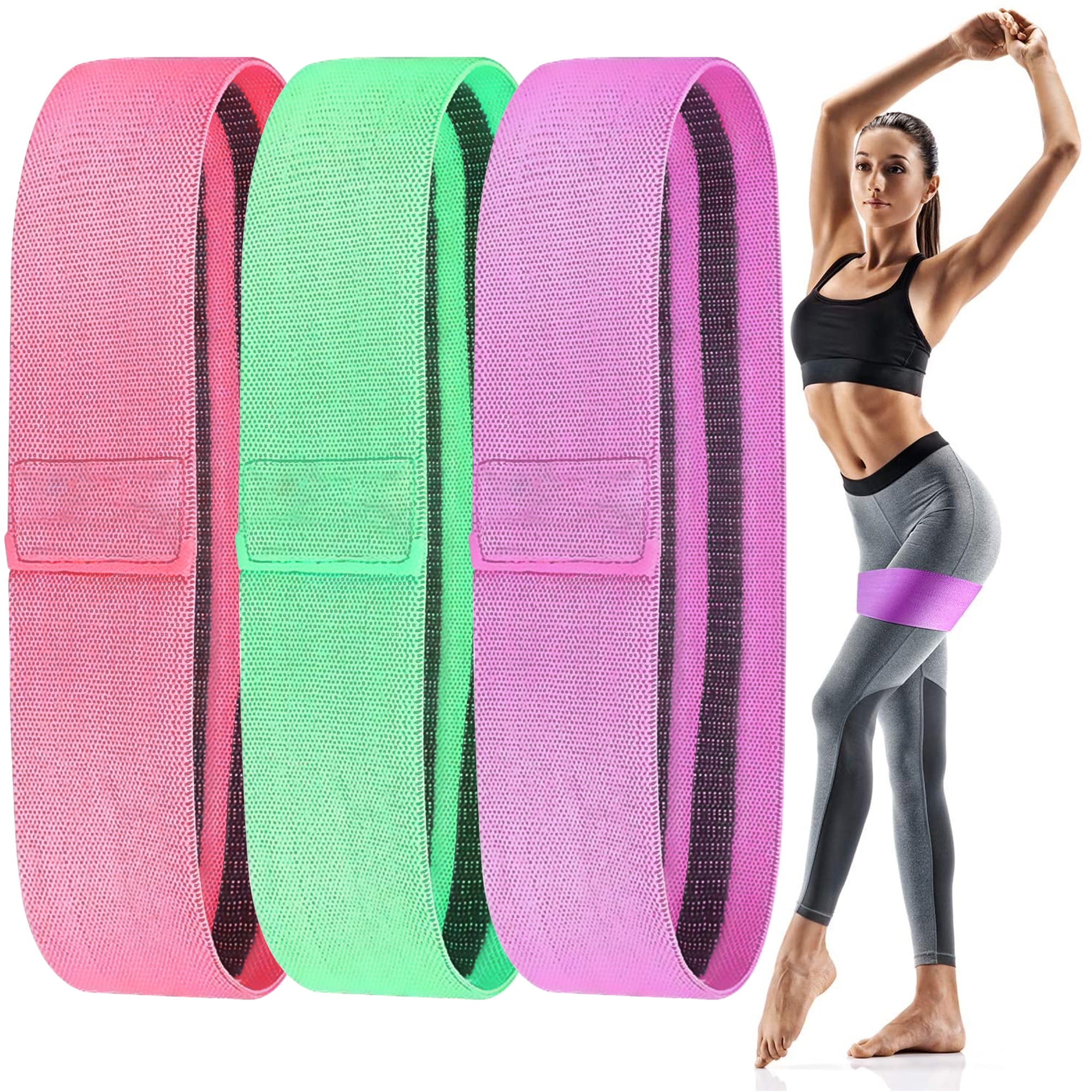 Sporting Goods Resistance Bands Exercise Sport Loop Fabric Fitness
