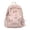 Pink, variant on GobdXE Back To School Unisex Student Quilted Pastel Bow Embroidery Backpack Front Zipper Pocket Lightweight Casual Daypack Size:One Size