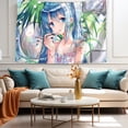 thumbnail image 2 of Tapiz de pared Hatsune Miku Room Aesthetic 150 x 130 cm, 2 of 2