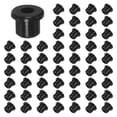 thumbnail image 1 of Uxcell 55-Pack 7/16 Pulgadas Agujero de Perforación, 1/4 Pulgadas ID Grommets de Caucho de Silicona para Cableado, Tapones de Agujero, Escritorio, Tubería de Agua, Hidropónico, Riego [Negro], 1 of 1