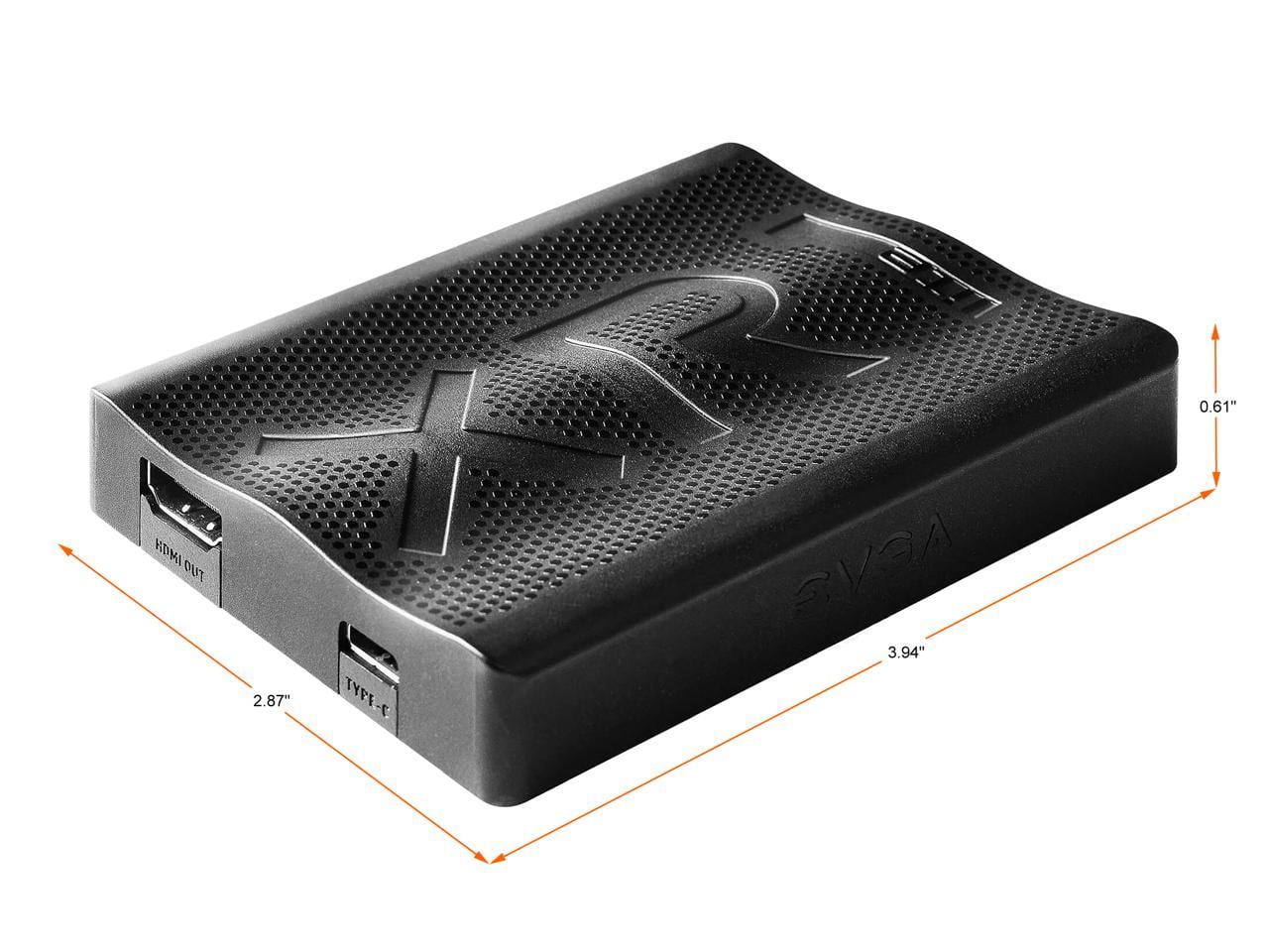 EVGA XR1 lite Capture Card, Certified for OBS, USB 3.0, 4K Pass Through, PC, PS5, PS4, Xbox Series X and S, Xbox One, Nintendo Switch, 141-U1-CB20-LR