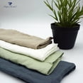 thumbnail image 2 of Highland Feather 100% French Linen Duvet Cover, 2 of 5