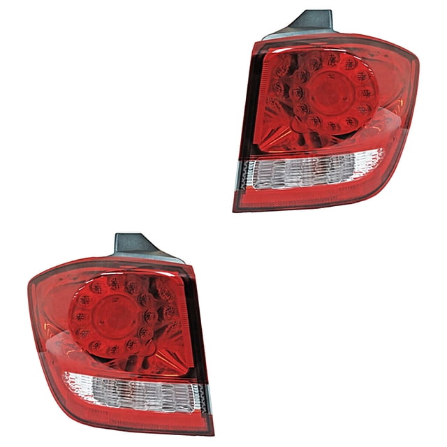 Par de Calaveras Journey 2011 A 2018 Dodge Ext Clara C/Leds TYC .