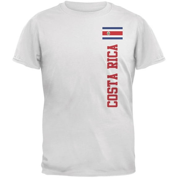 World Cup Costa Rica White Adult T-Shirt - 2X-Large