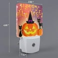thumbnail image 2 of Balery Halloween Luz Nocturna LED con Sensor Automático, Enchufe con Sensor Crepuscular, Luz Suave de 0.5W para Dormitorio, Pasillo, Baño-UK, 2 of 7