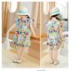 thumbnail image 2 of Girl Dresses100% Cotton Children's Clothing Summer Kids Clothes Girls Party Princess Fashion Outfit Flower Pattern Beach Dresses, 2 of 6