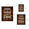thumbnail image 7 of Designs ByLITA Home Is Where The Love Is, 11 x 14 Black Wall Print (Framed) | Family Home Décor, 7 of 7
