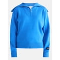 thumbnail image 5 of Free Assembly Women's and Women Plus Quarter-Zip Sweater, Midweight, Sizes XXS-4X, 5 of 5