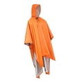 thumbnail image 4 of jinwen Poncho de Pluie à Capuche Imperméable Léger Réutilisable Imperméable Cape de Pluie pour Orange, 4 of 9