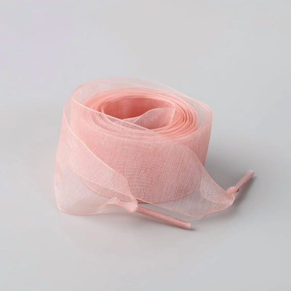 XmhyTop-A 2 Pairs Ribbon Shoe Laces,120*2.3cm Fashion Decorative Sneaker Laces for Shoes,S08