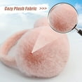 thumbnail image 4 of Fluffy Ear Muff for Women Plush Foldable Earmuffs Kids Winter Earmuffs Girls Boys Cold Weather Ear Warmer, 4 of 6