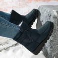 thumbnail image 5 of Women's Winter Snow Boots - Slip-On Shoes with Thick Anti-Slip Sole for Cold Weather, Outdoor & Casual Wear, 5 of 13