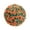 Orange, variant on 7.8 Inch Artificial Flower Topiary Ball, Multi-Color Faux Greenery Floral Sphere, Hanging Fake Plant Ball for Wedding Christmas Patio Porch Indoor Outdoor Decor