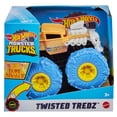 thumbnail image 1 of Hot Wheels Monster Trucks 1:43 Scale Rev Tredz Vehicle Bone Shaker with Friction Motor, 1 of 3