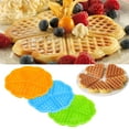 thumbnail image 3 of KDFWDM Heart-shaped Mold Bakeware Silicone Heart-shaped Baking Molds Flower Heart Shape Muffin Mould, Waffles Mould, Kitchen Supplies Baking Tools, 3 of 6