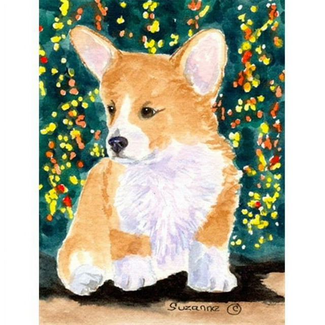 Carolines Treasures SS8967GF 11 x 15 In. Corgi Flag- Garden Size