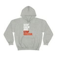 thumbnail image 2 of Keep Calm and Stop Racism Unisex Hoodie, S-5XL Anti-racism Anti-racist, 2 of 6