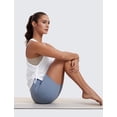 thumbnail image 4 of Musculosa CRZ YOGA con fruncido lateral blanca talla S, 4 of 6