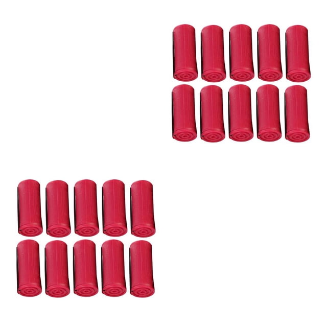 Jumpingount 6 Piezas Peluquería Durabilidad Estilo tonto Operación Rizador de cabello Diseño único Peluquería Herramientas para rizar 11 11 morado y rojo 10 piezas 2Conjunto