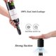 thumbnail image 2 of 2 Pack Wine Bottle Stopper Vacuum With Time Scale Record, Vacuum Champagne Stoppers, Reusable Wine Preserver Bottle Saver, Wine Corks Keep Fresh, Fits, 2 of 5