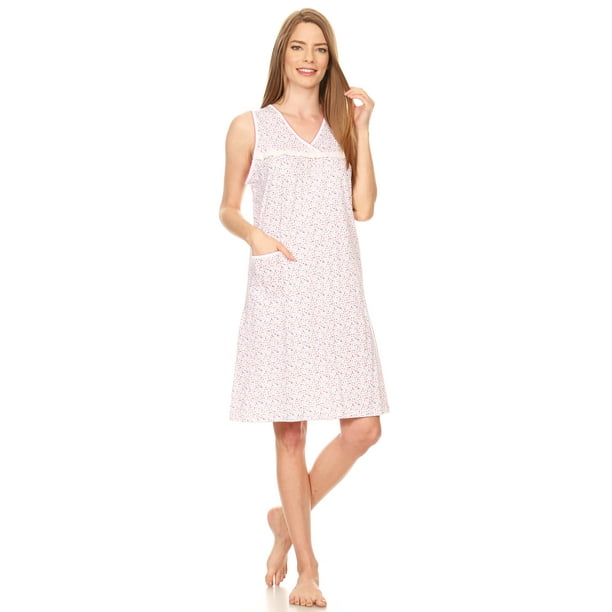 Lati Fashion - 910 Womens Nightgown Sleepwear Pajamas - Woman ...