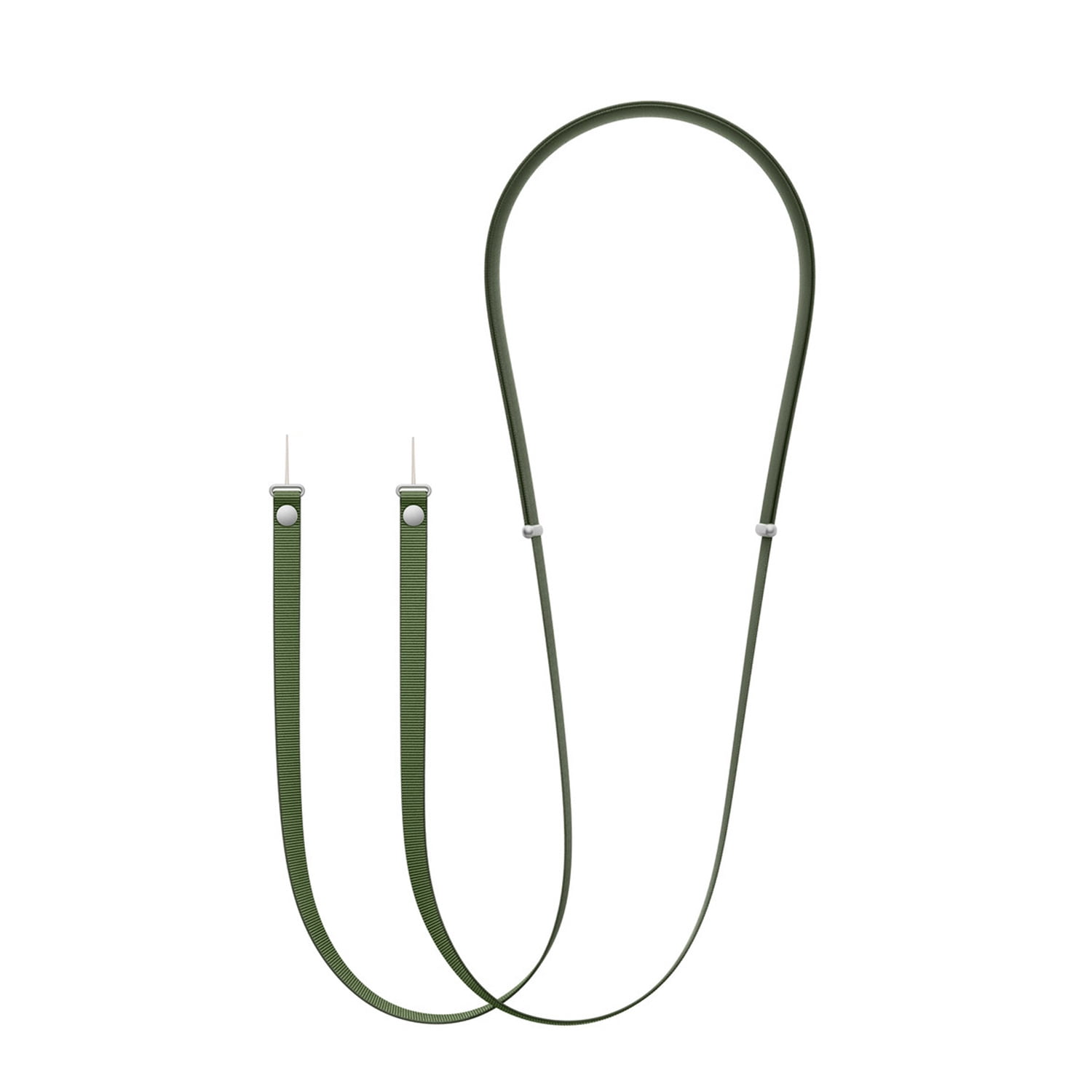 Adjustable Shoulder Lanyard for Smartphone Cases - Dark Green