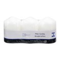 thumbnail image 1 of Mainstays Unscented 3PK White Pillar Candles, 1 of 7